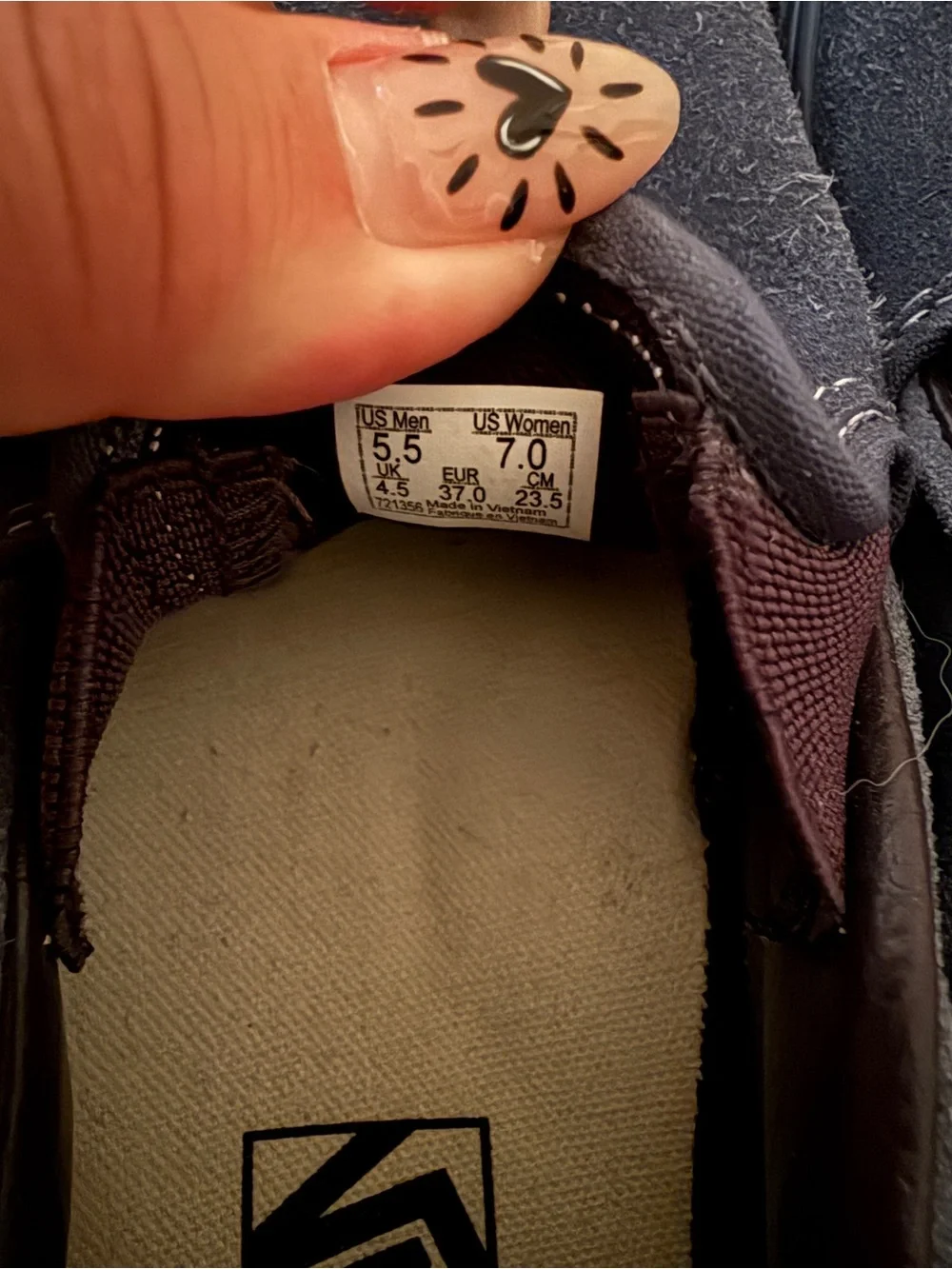 Denim Suede Vans Women's Slip-On Platform